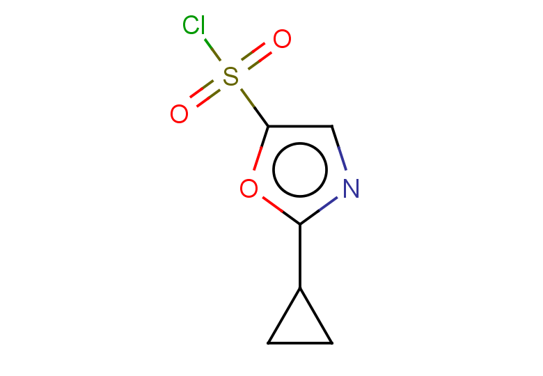 2-cyclopropyl-1,3-oxazole-5-sulfonyl chloride