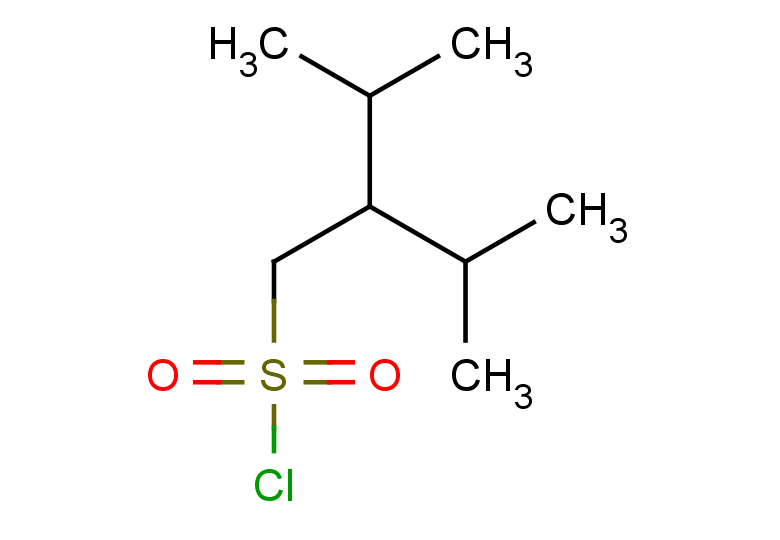 3-methyl-2-(propan-2-yl)butane-1-sulfonyl chloride