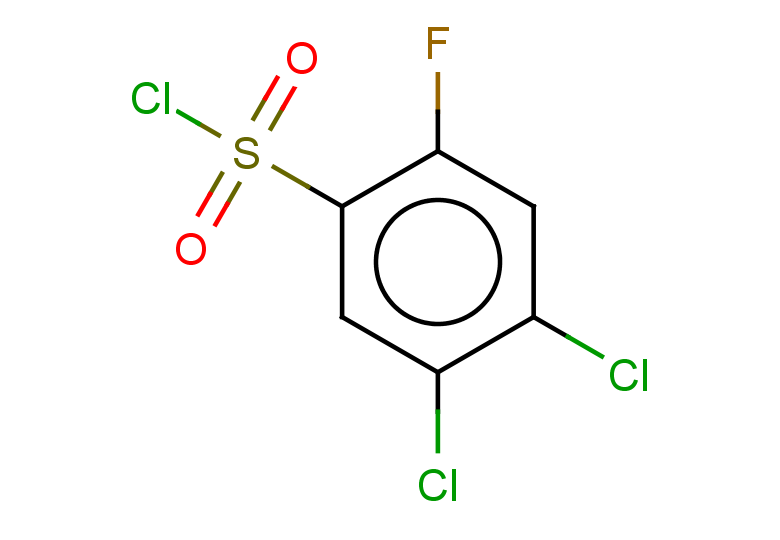 4,5-dichloro-2-fluorobenzene-1-sulfonyl chloride