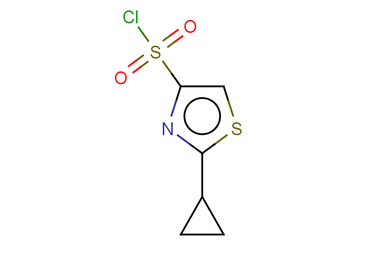 2-cyclopropyl-1,3-thiazole-4-sulfonyl chloride
