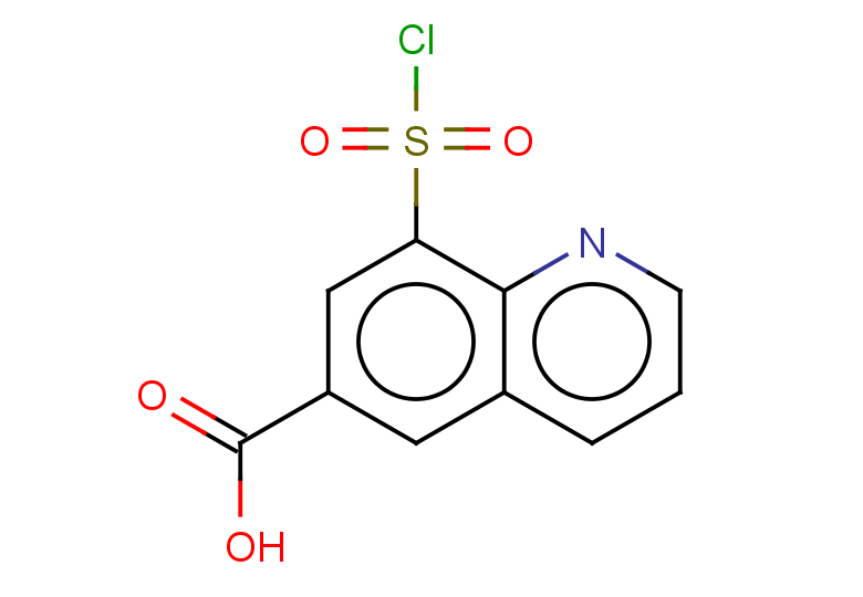 8-(chlorosulfonyl)quinoline-6-carboxylic acid