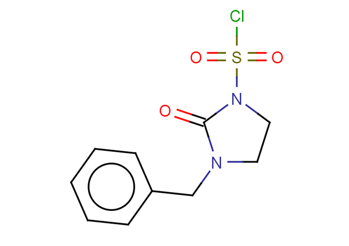 3-benzyl-2-oxoimidazolidine-1-sulfonyl chloride