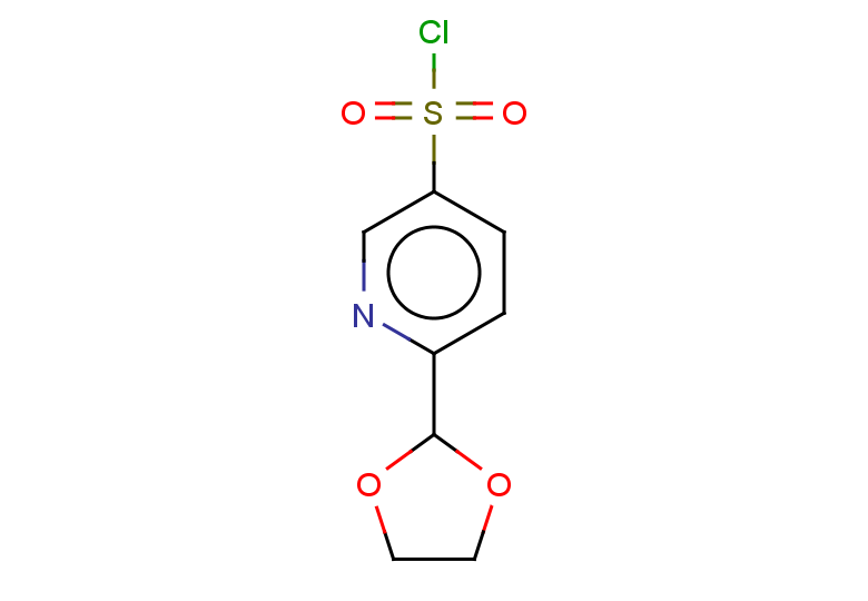 6-(1,3-dioxolan-2-yl)pyridine-3-sulfonyl chloride