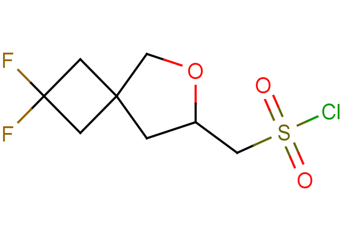 {2,2-difluoro-6-oxaspiro[3.4]octan-7-yl}methanesulfonyl chloride