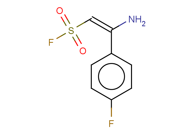 (1E)-2-amino-2-(4-fluorophenyl)ethene-1-sulfonyl fluoride