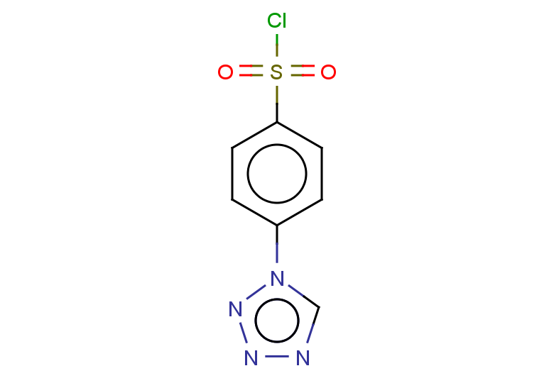 4-(1H-1,2,3,4-tetrazol-1-yl)benzene-1-sulfonyl chloride
