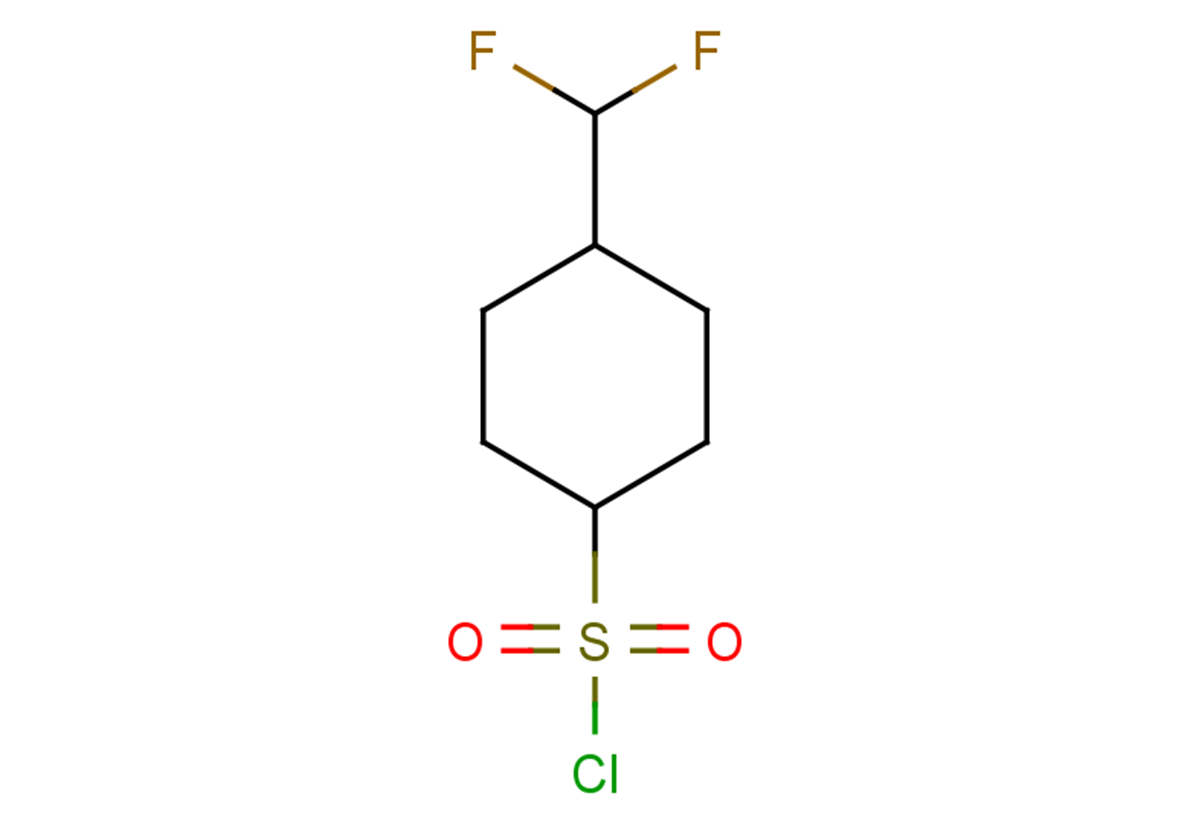 4-(difluoromethyl)cyclohexane-1-sulfonyl chloride