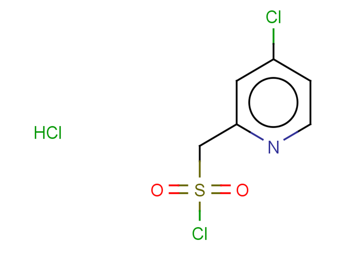 (4-chloropyridin-2-yl)methanesulfonyl chloride hydrochloride