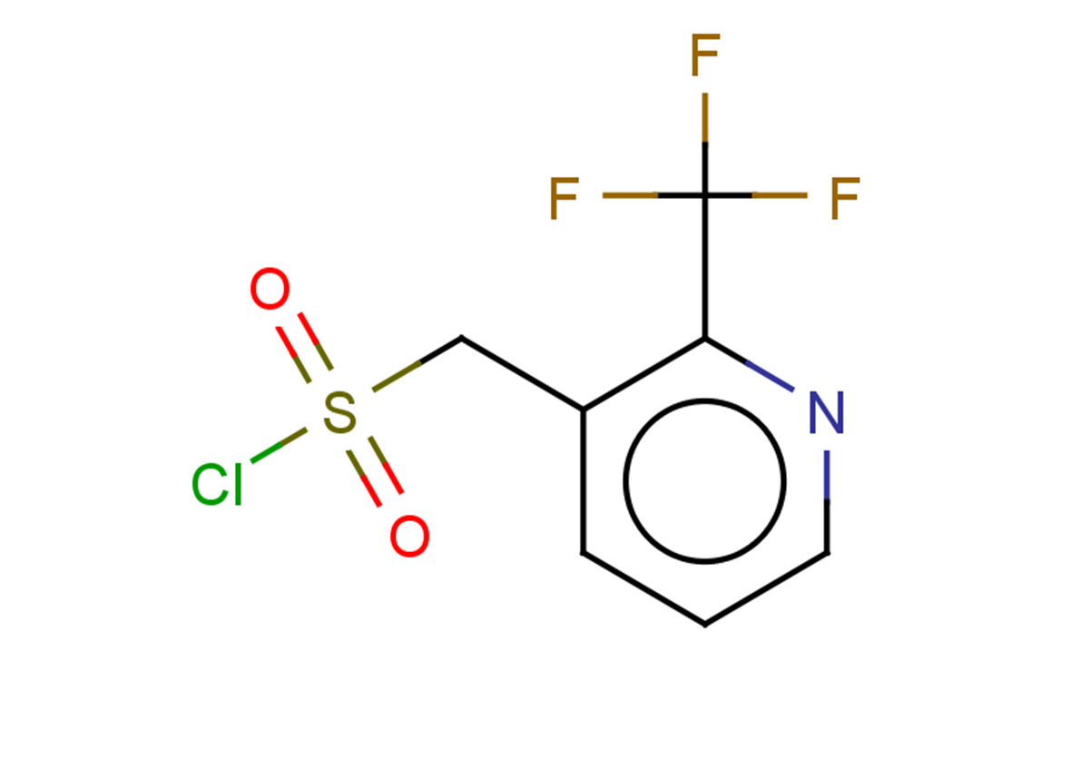 [2-(trifluoromethyl)pyridin-3-yl]methanesulfonyl chloride