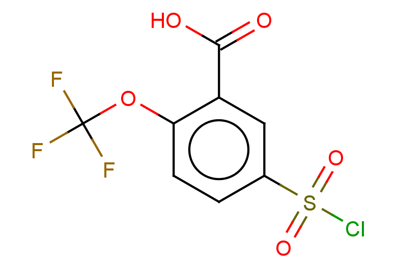 5-(chlorosulfonyl)-2-(trifluoromethoxy)benzoic acid