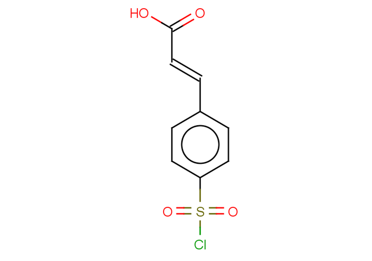 (2E)-3-[4-(chlorosulfonyl)phenyl]prop-2-enoic acid