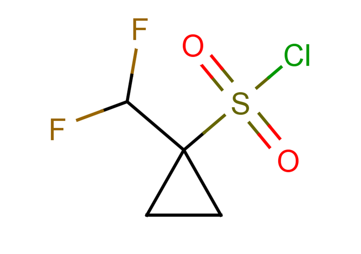 1-(difluoromethyl)cyclopropane-1-sulfonyl chloride