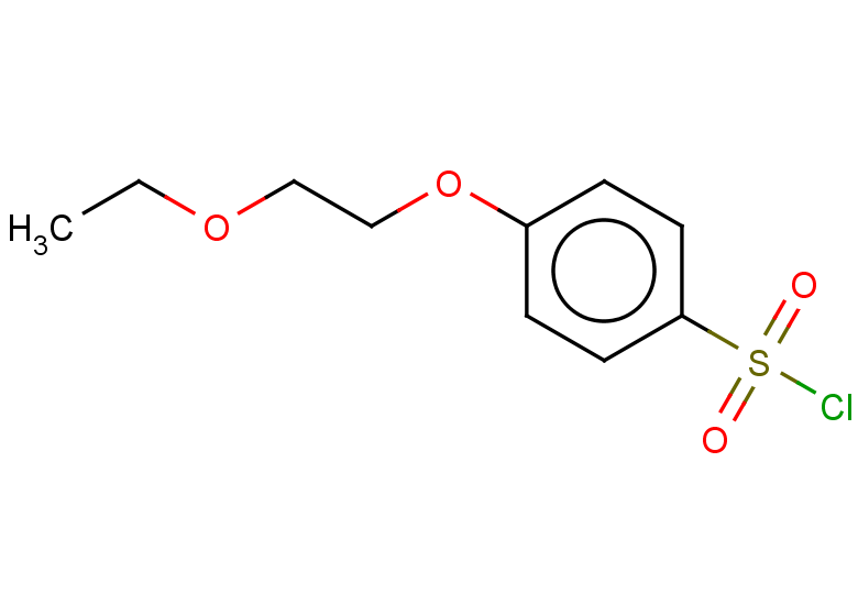 4-(2-ethoxyethoxy)benzene-1-sulfonyl chloride