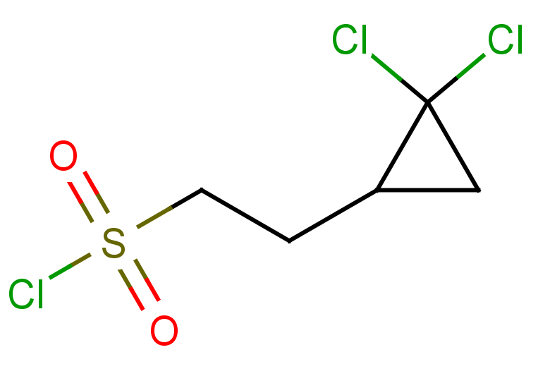 2-(2,2-dichlorocyclopropyl)ethane-1-sulfonyl chloride