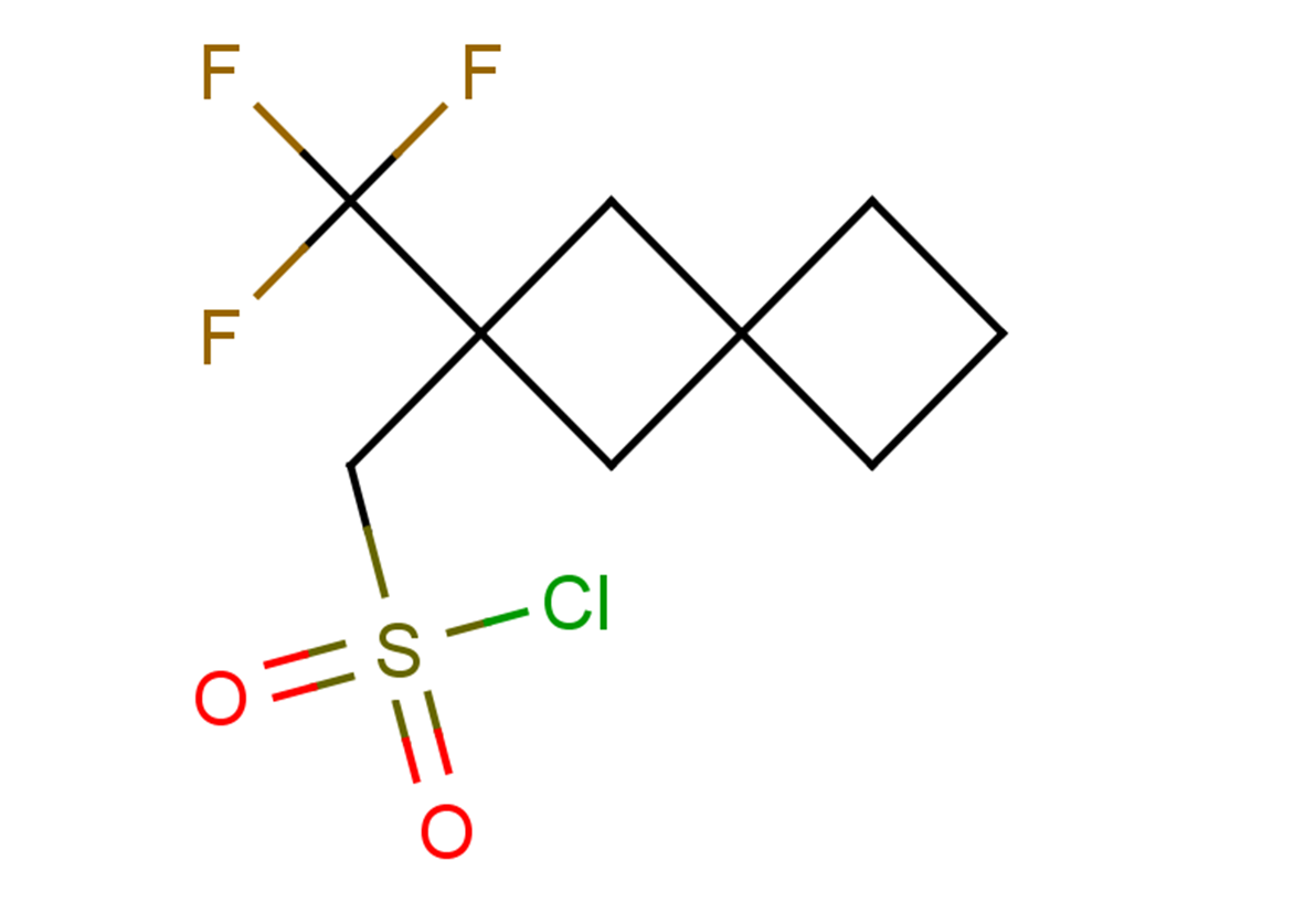 [2-(trifluoromethyl)spiro[3.3]heptan-2-yl]methanesulfonyl chloride