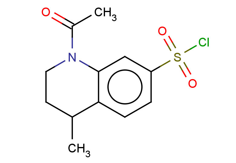 1-acetyl-4-methyl-1,2,3,4-tetrahydroquinoline-7-sulfonyl chloride