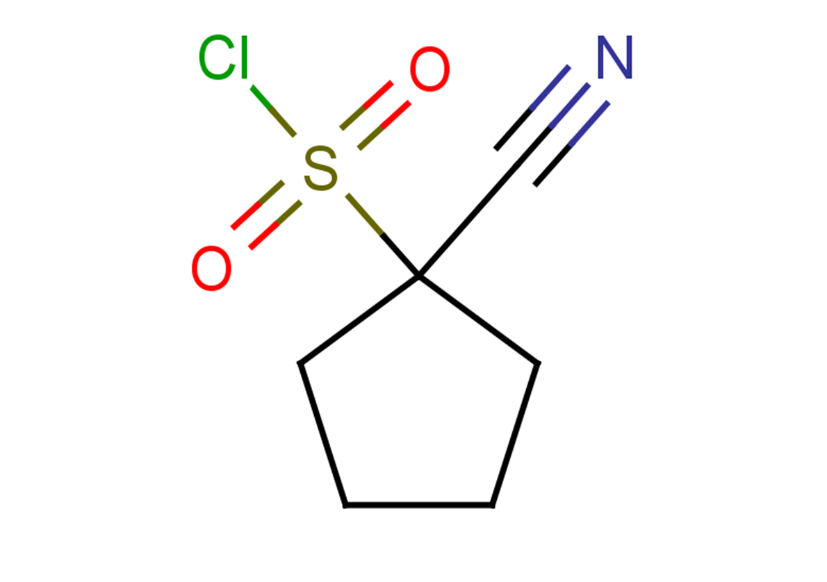 1-cyanocyclopentane-1-sulfonyl chloride