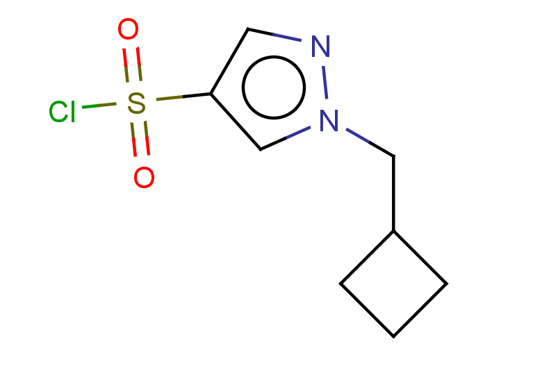 1-(cyclobutylmethyl)-1H-pyrazole-4-sulfonyl chloride