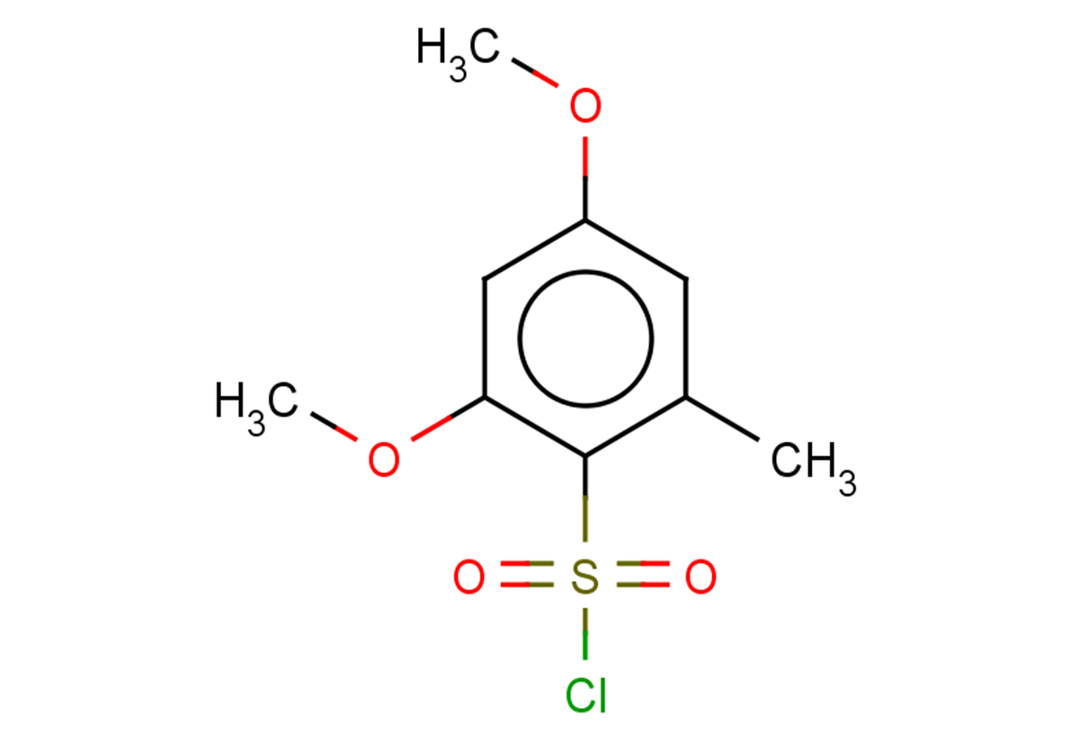 2,4-dimethoxy-6-methylbenzene-1-sulfonyl chloride