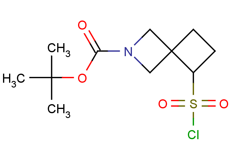 tert-butyl 5-(chlorosulfonyl)-2-azaspiro[3.3]heptane-2-carboxylate