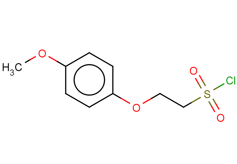 2-(4-methoxyphenoxy)ethane-1-sulfonyl chloride