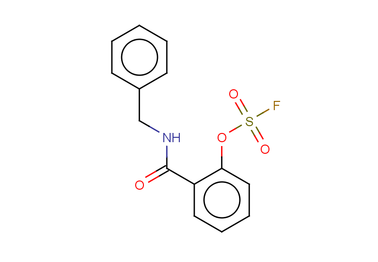 2-(benzylcarbamoyl)phenyl sulfurofluoridate