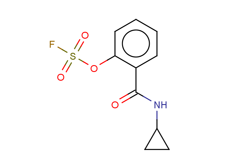 2-(cyclopropylcarbamoyl)phenyl sulfurofluoridate