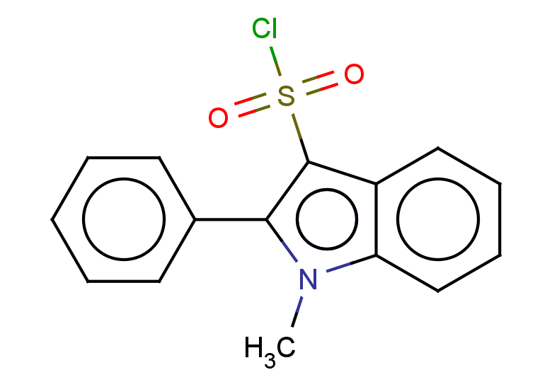 1-methyl-2-phenyl-1H-indole-3-sulfonyl chloride