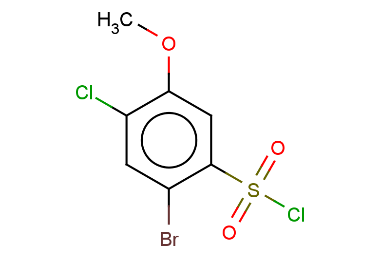 2-bromo-4-chloro-5-methoxybenzene-1-sulfonyl chloride