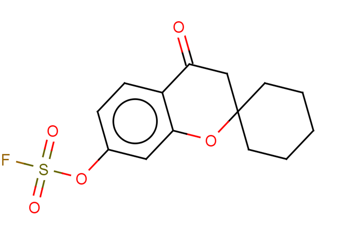 4-oxo-3,4-dihydrospiro[1-benzopyran-2,1'-cyclohexane]-7-yl fluoranesulfonate