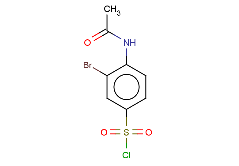 3-bromo-4-acetamidobenzene-1-sulfonyl chloride