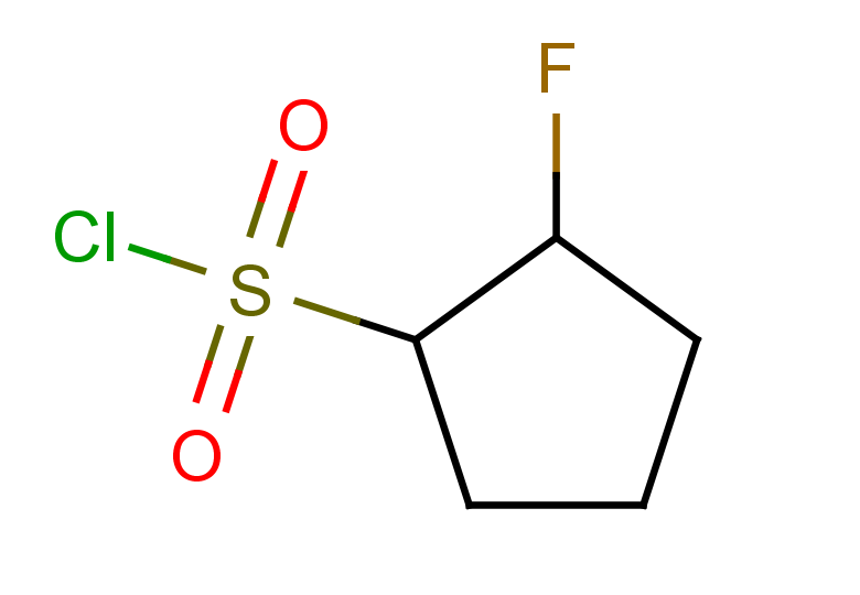 2-fluorocyclopentane-1-sulfonyl chloride, Mixture of diastereomers