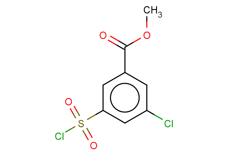 methyl 3-chloro-5-(chlorosulfonyl)benzoate