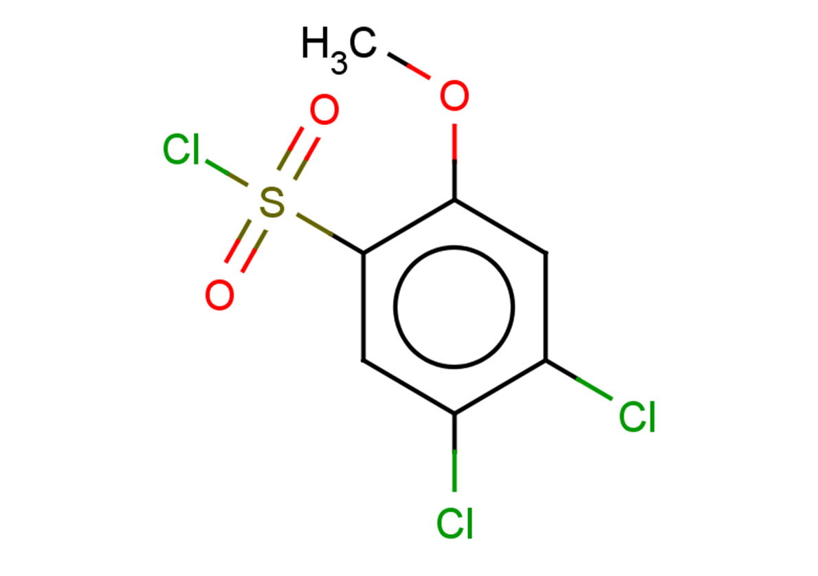 4,5-dichloro-2-methoxybenzene-1-sulfonyl chloride