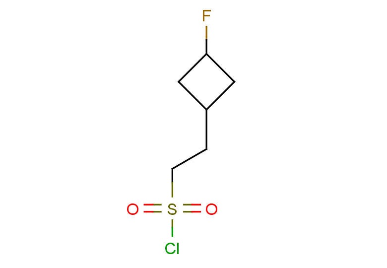 2-(3-fluorocyclobutyl)ethane-1-sulfonyl chloride