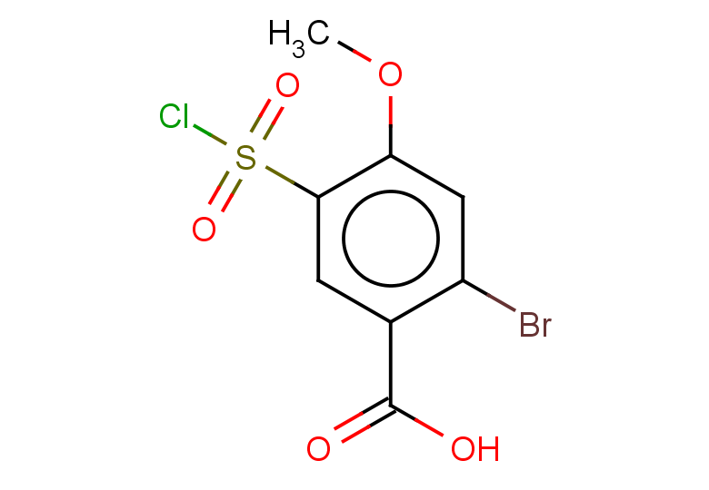 2-bromo-5-(chlorosulfonyl)-4-methoxybenzoic acid