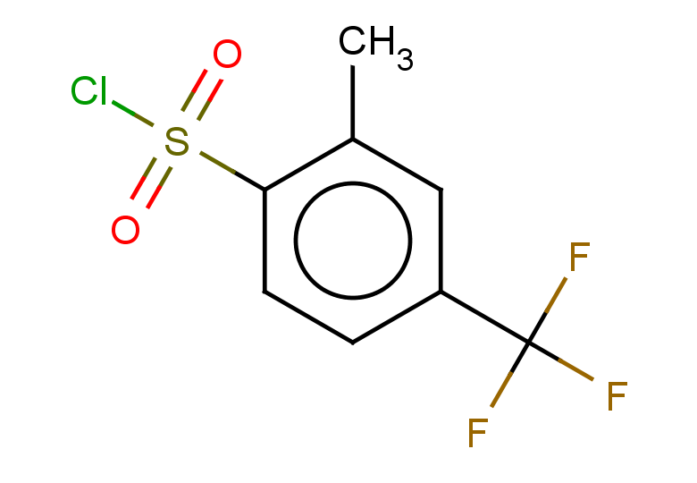 2-methyl-4-(trifluoromethyl)benzene-1-sulfonyl chloride
