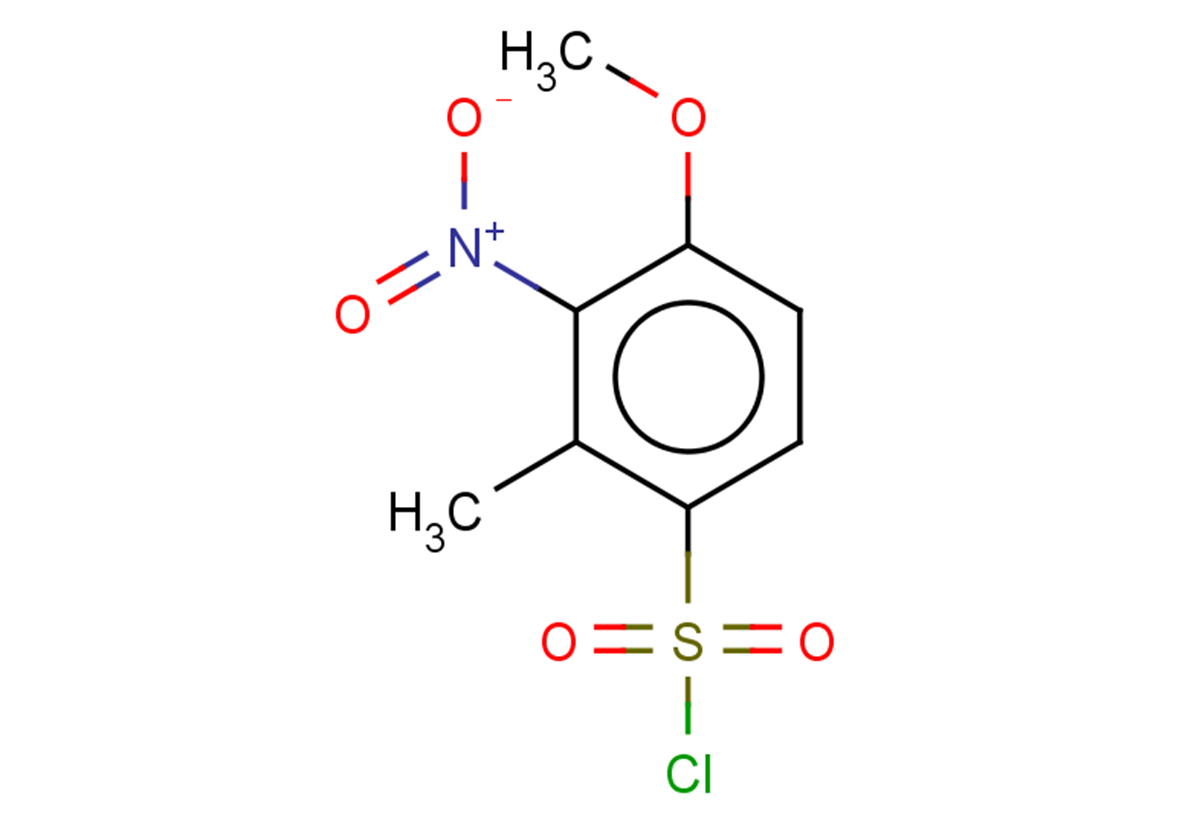 4-methoxy-2-methyl-3-nitrobenzene-1-sulfonyl chloride