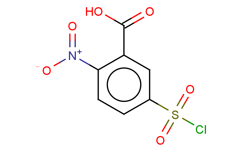 5-(chlorosulfonyl)-2-nitrobenzoic acid