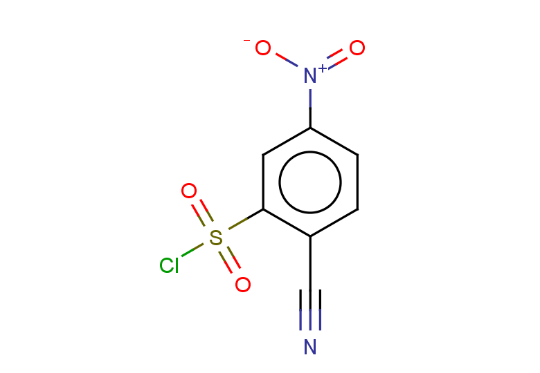 2-cyano-5-nitrobenzene-1-sulfonyl chloride