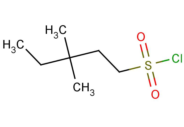 3,3-dimethylpentane-1-sulfonyl chloride