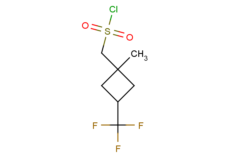 [1-methyl-3-(trifluoromethyl)cyclobutyl]methanesulfonyl chloride