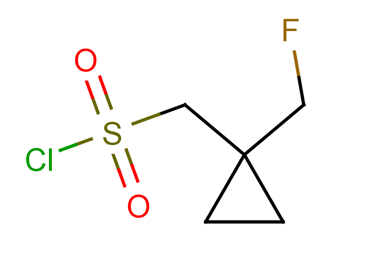 [1-(fluoromethyl)cyclopropyl]methanesulfonyl chloride
