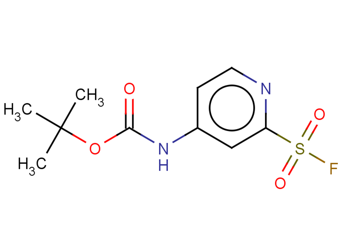tert-butyl N-[2-(fluorosulfonyl)pyridin-4-yl]carbamate