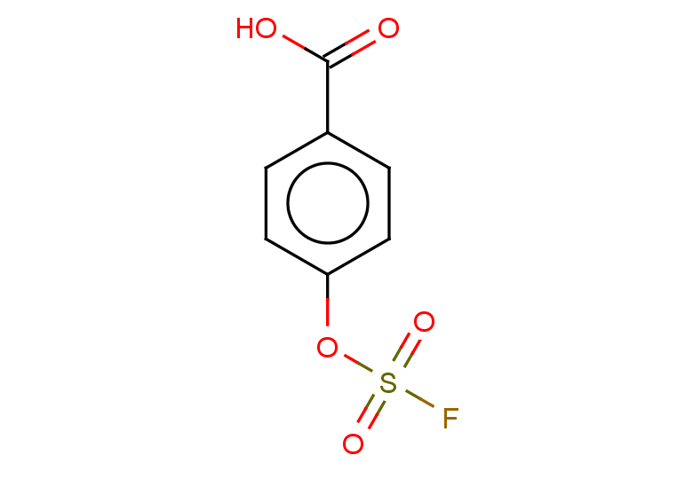 4-[(fluorosulfonyl)oxy]benzoic acid