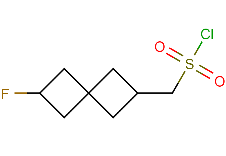 {6-fluorospiro[3.3]heptan-2-yl}methanesulfonyl chloride