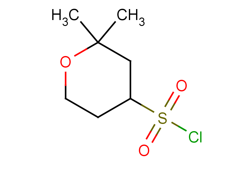 2,2-dimethyloxane-4-sulfonyl chloride