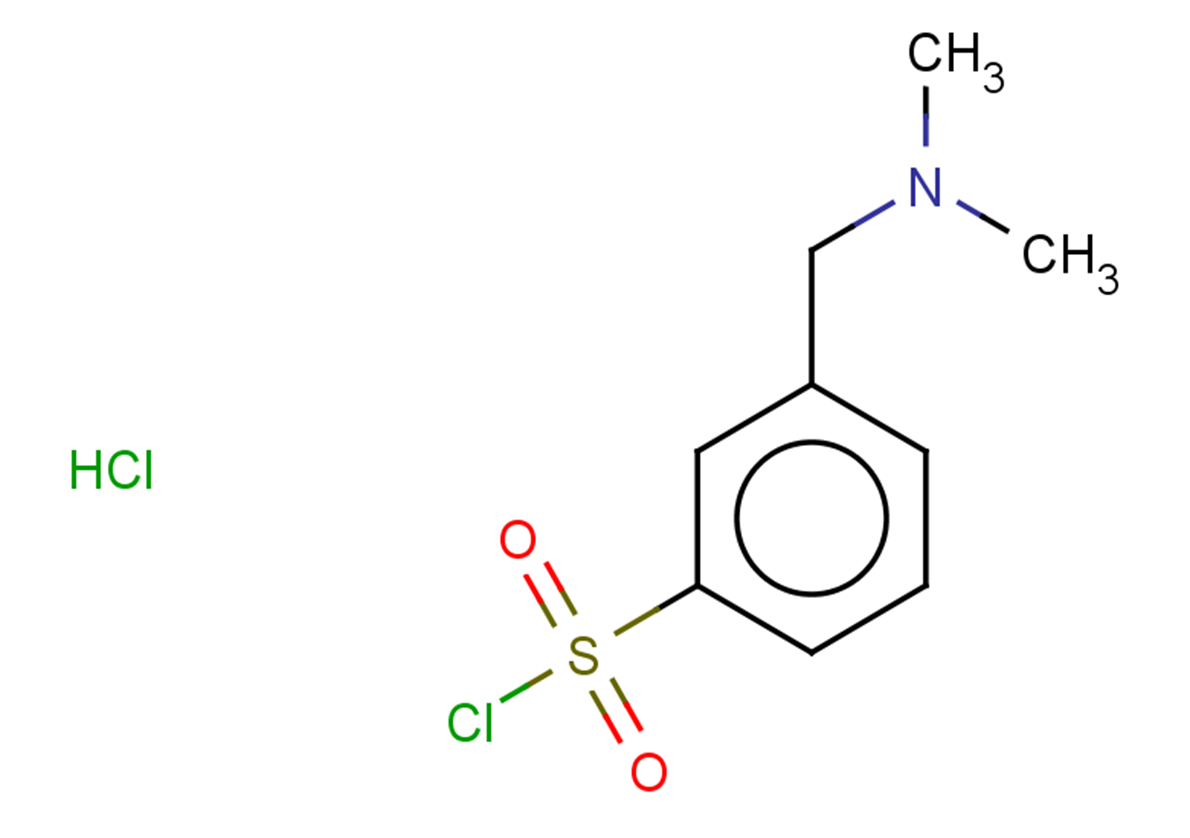 3-[(dimethylamino)methyl]benzene-1-sulfonyl chloride hydrochloride