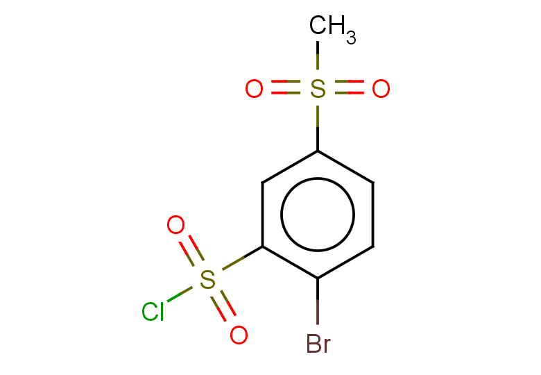 2-bromo-5-methanesulfonylbenzene-1-sulfonyl chloride