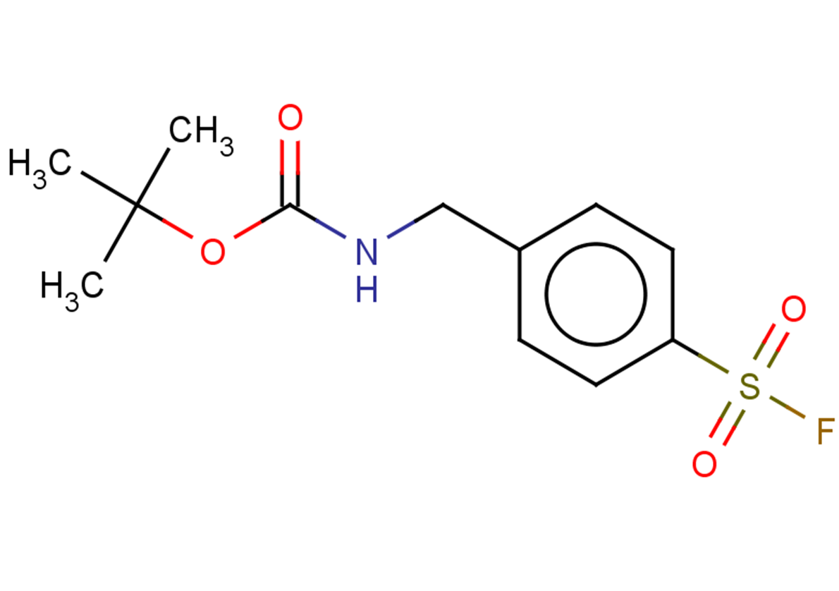 tert-butyl N-{[4-(fluorosulfonyl)phenyl]methyl}carbamate